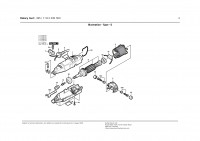 Bosch F 013 039 5DK 395 Rotary Tool 230 V / Eu Spare Parts